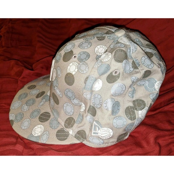 Detroit Tigers MLB New Era 59FIFTY Fitted Hat Size 7 1/8 Light Gray RARE HTF EUC - Picture 5 of 8